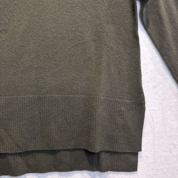 Neiman Marcus Women's Cashmere Collection Turtleneck Sweater Green Size XS - Picture 8 of 16